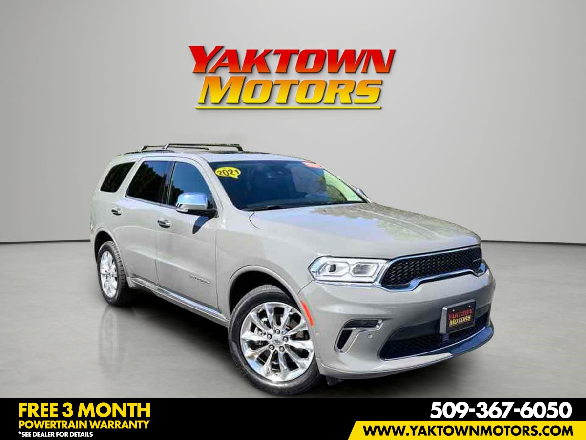Gray (Destroyer Grey) 2021 Dodge Durango SUV / Crossover All-Wheel Drive Automatic