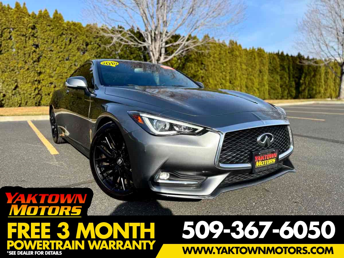 2018 INFINITI Q60 3.0t Luxe Coupe AWD