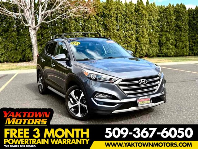 Coliseum Gray 2017 Hyundai Tucson 1.6T Limited AWD SUV / Crossover All-Wheel Drive Automatic