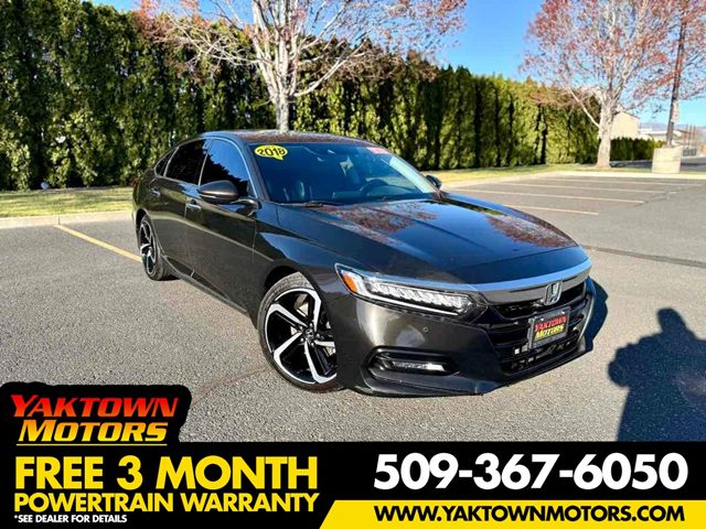 Kona Coffee Metallic 2018 Honda Accord 1.5T Touring FWD Sedan Front-Wheel Drive Automatic