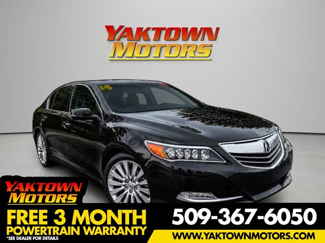 Crystal Black Pearl 2014 Acura RLX Sedan Front-Wheel Drive Automatic