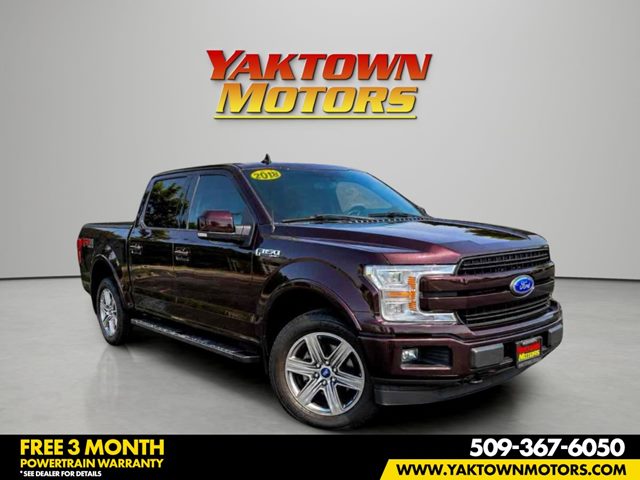 Magma Red Metallic 2018 Ford F-150 Pickup Truck Four-Wheel Drive Automatic