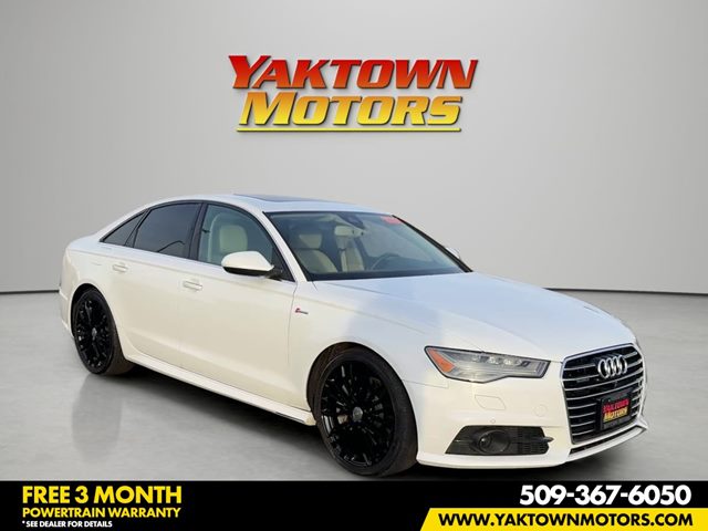 Glacier White Metallic 2017 Audi A6 Sedan All-Wheel Drive Automatic