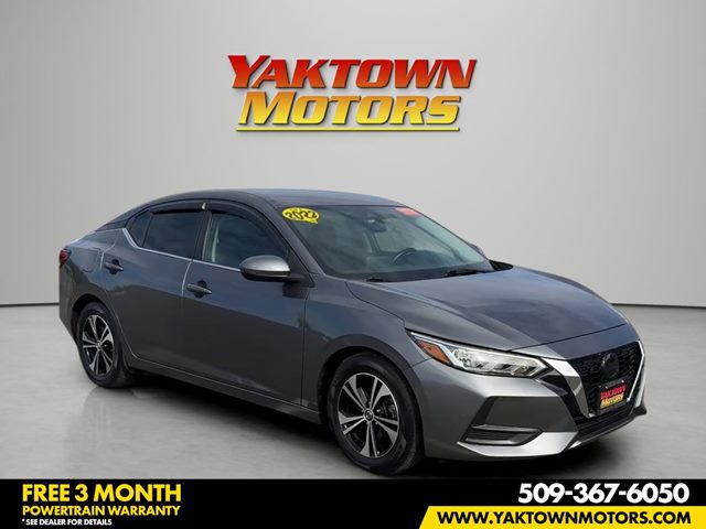 Gray (Gun Metallic) 2022 Nissan Sentra Sedan Front-Wheel Drive Automatic