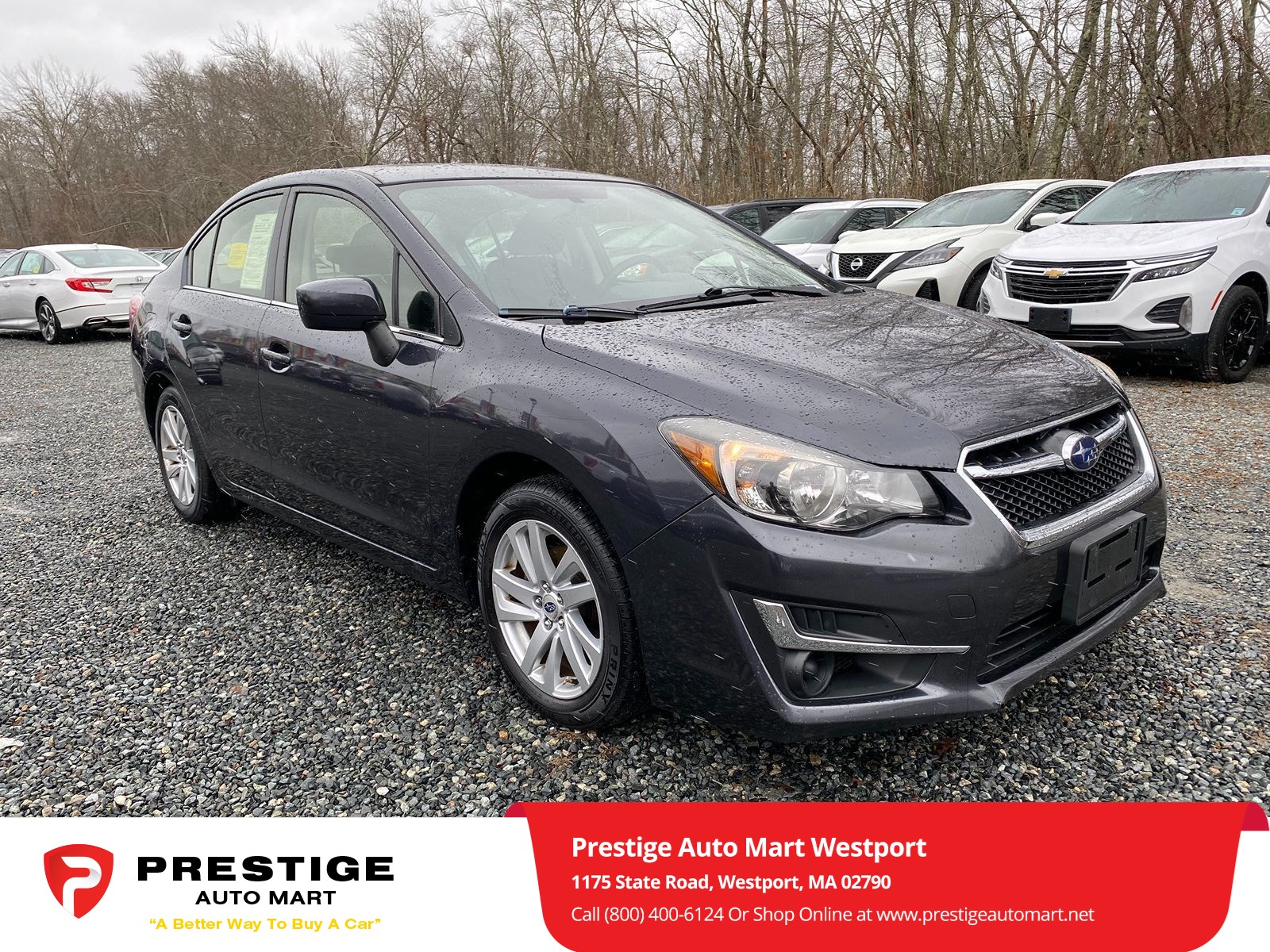 2016 Subaru Impreza Sedan Premium