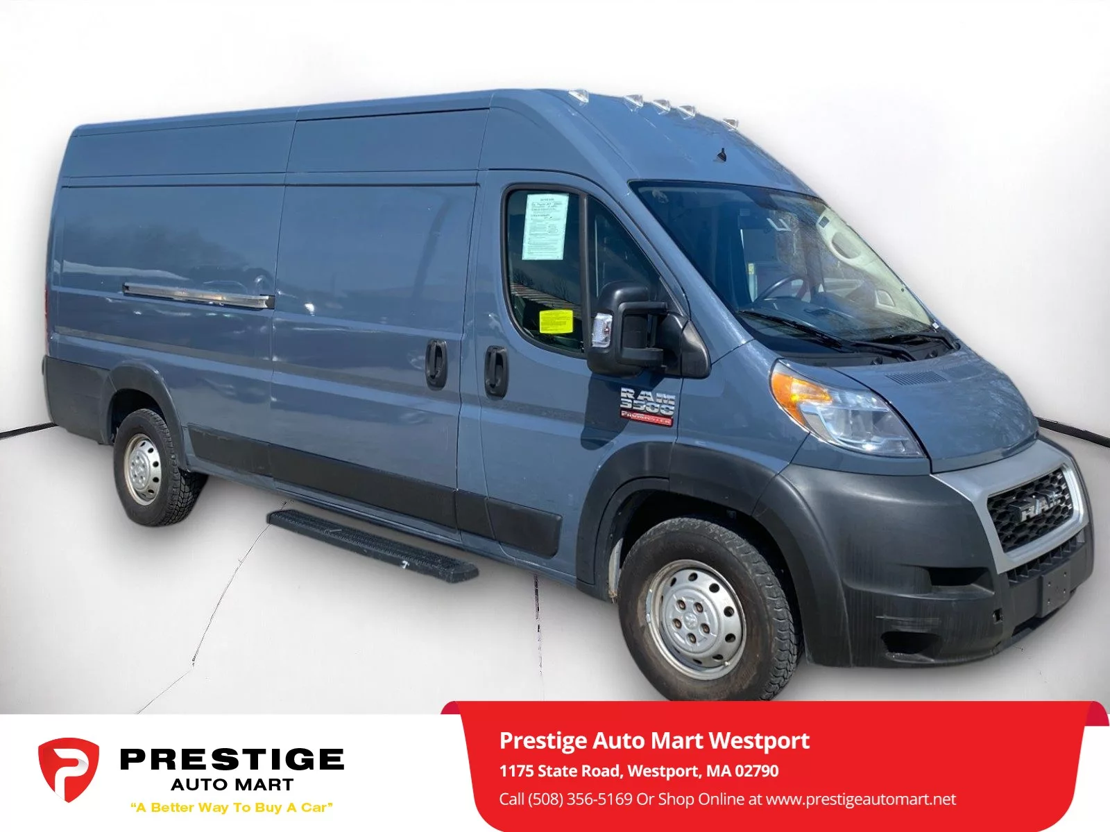 Used 2019 Ram ProMaster Cargo Van in Westport - Main Image