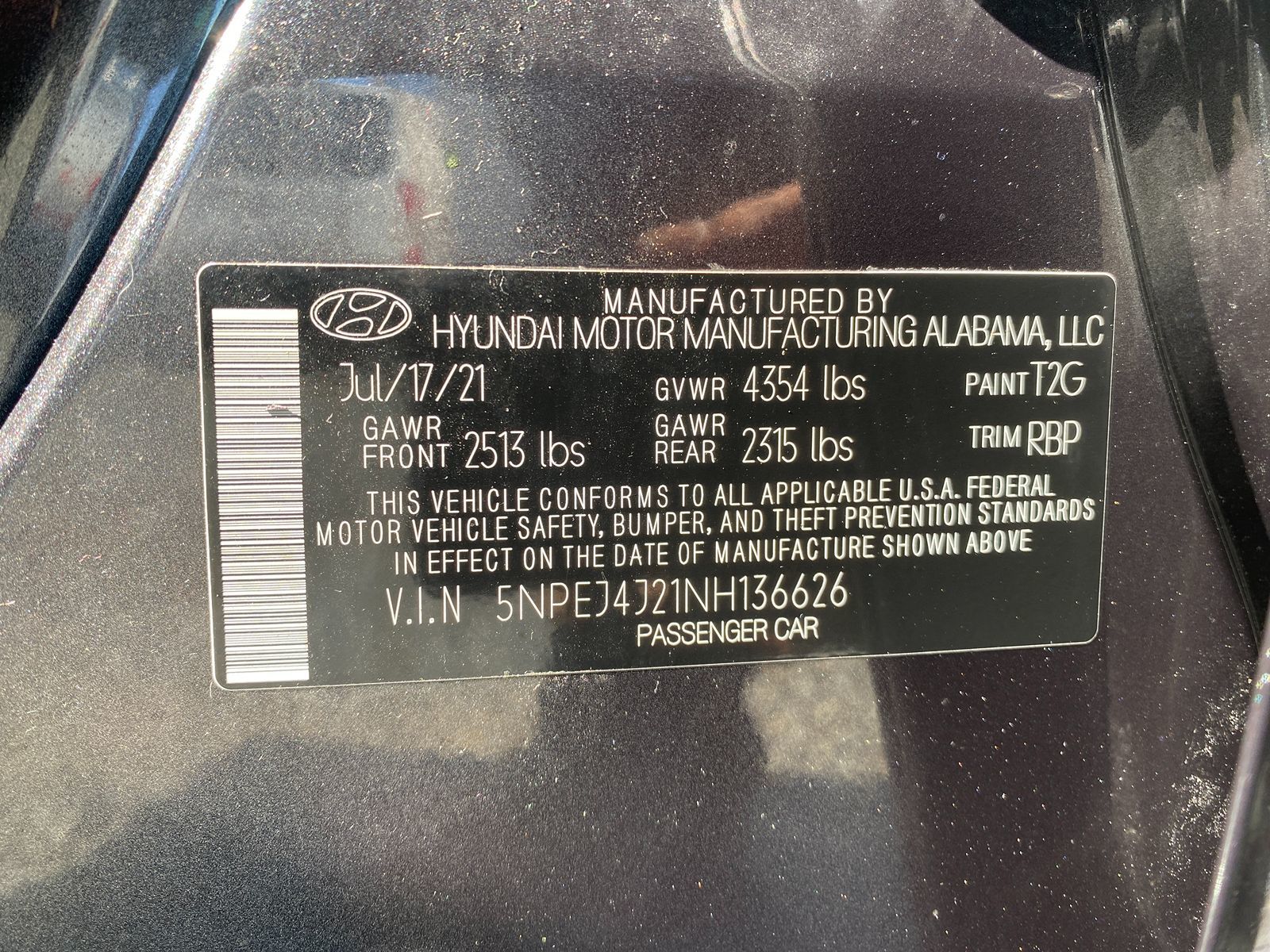 Sold 2022 Hyundai Sonata SEL Plus in Westport