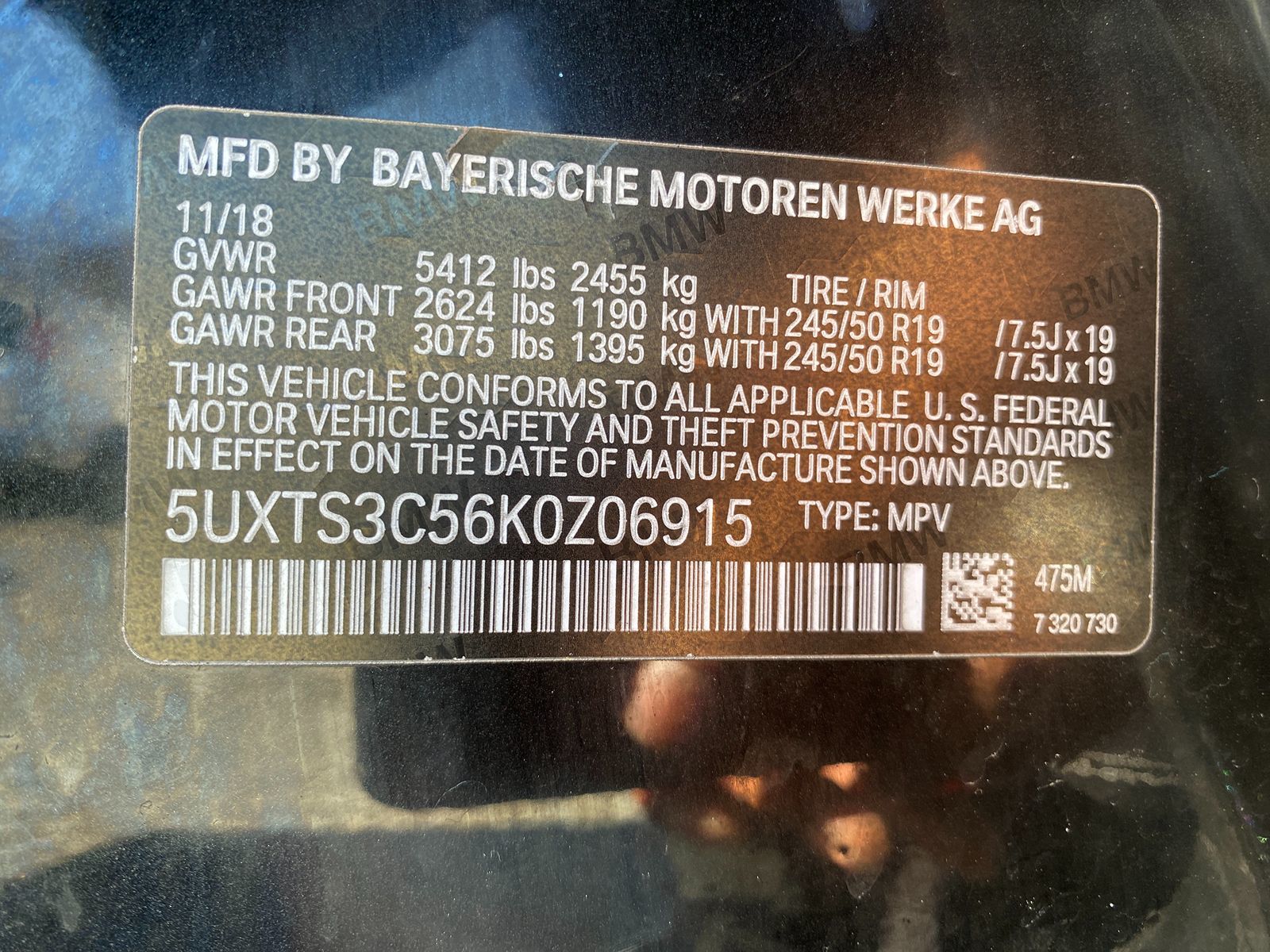 Bページ Sold 2019 BMW X3 M40i in Westport