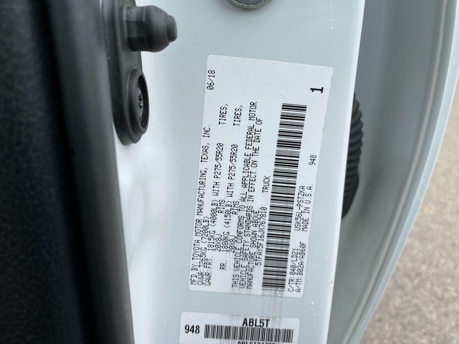 Sold 2018 Toyota Tundra 4WD 1794 Edition in Westport