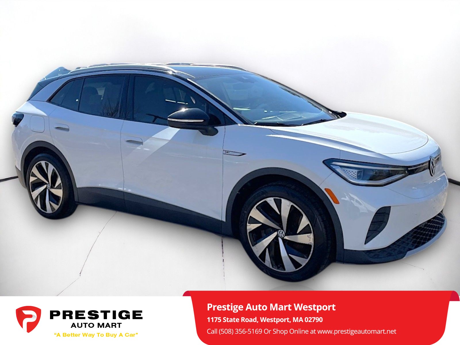 Used 2021 Volkswagen ID.4 1st Edition with VIN WVGDMPE21MP008769 for sale in Westport, MA