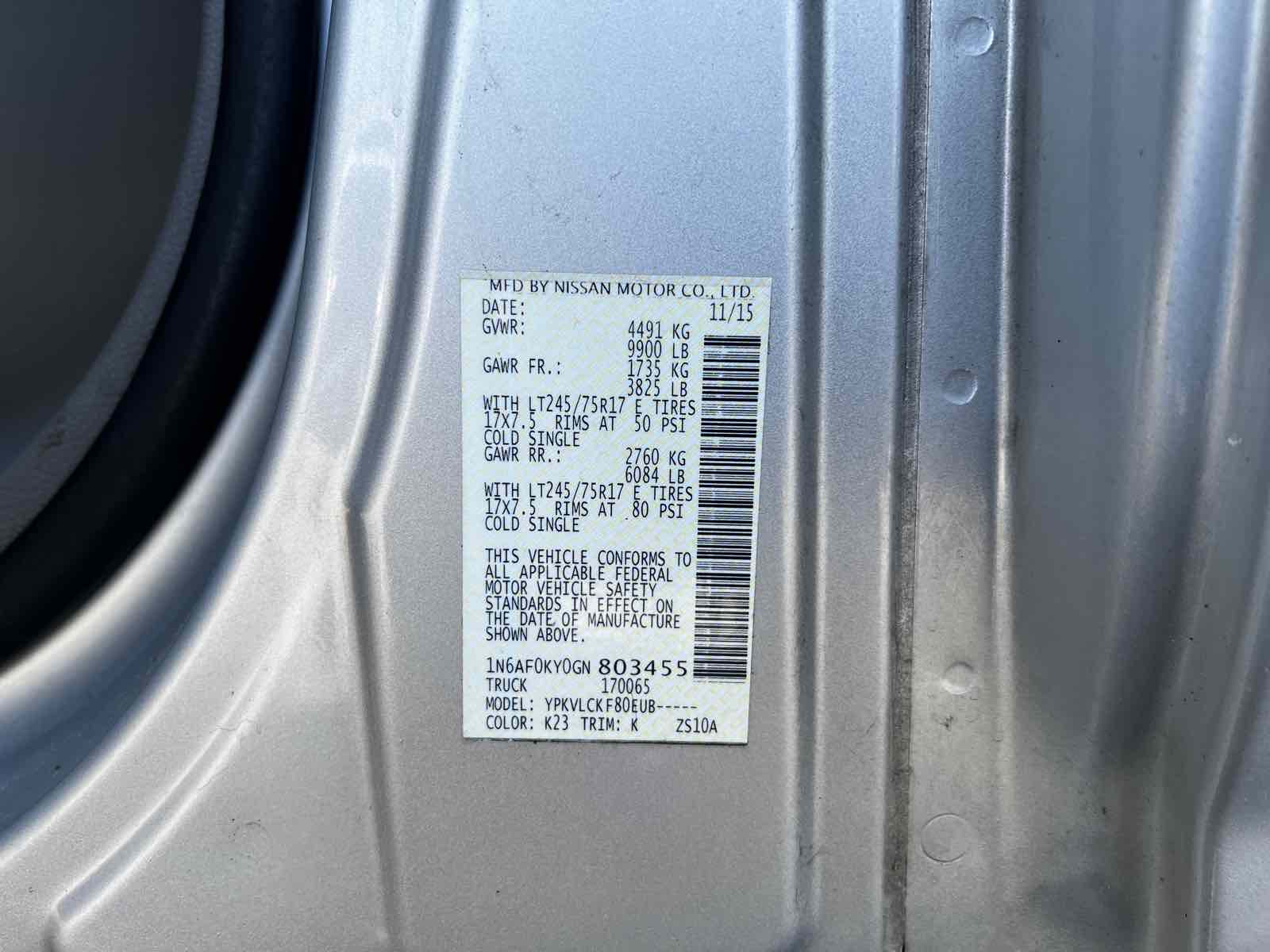 2016 Nissan NV Cargo S - Photo 24