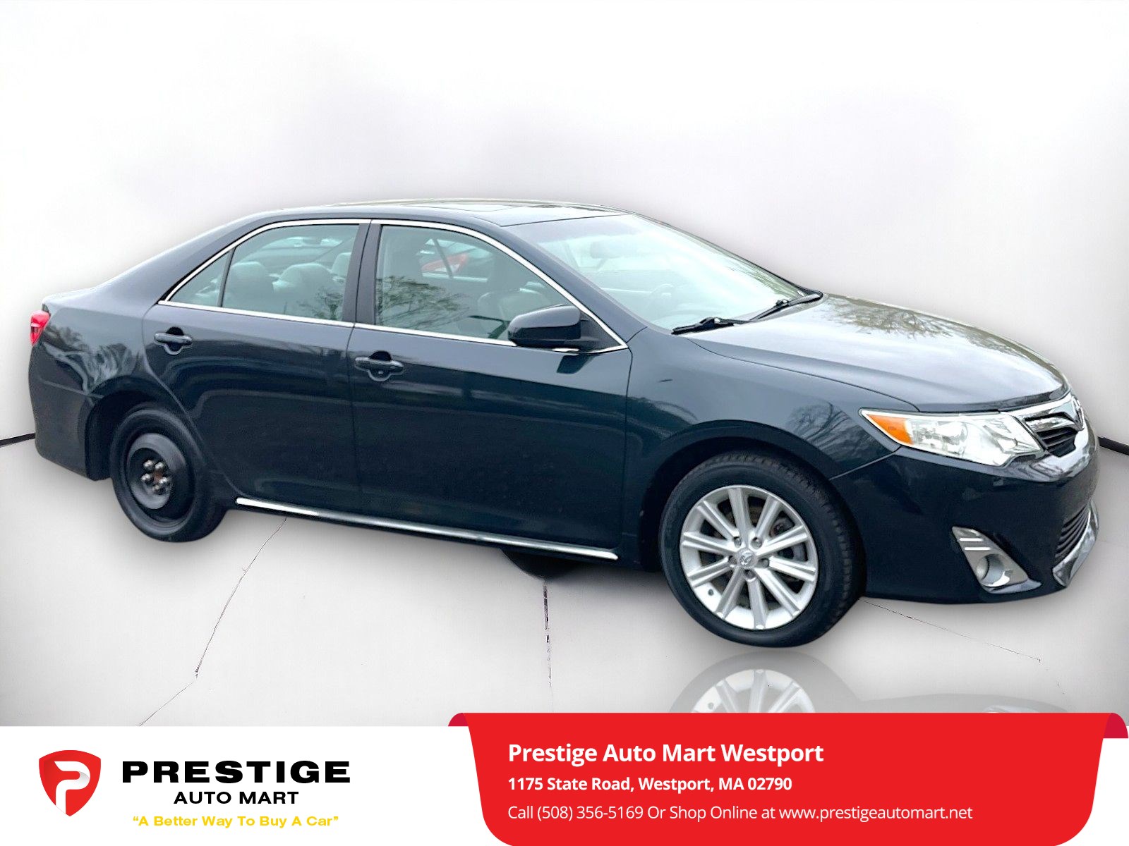 Used 2014 Toyota Camry LE with VIN 4T1BF1FK5EU802612 for sale in Westport, MA