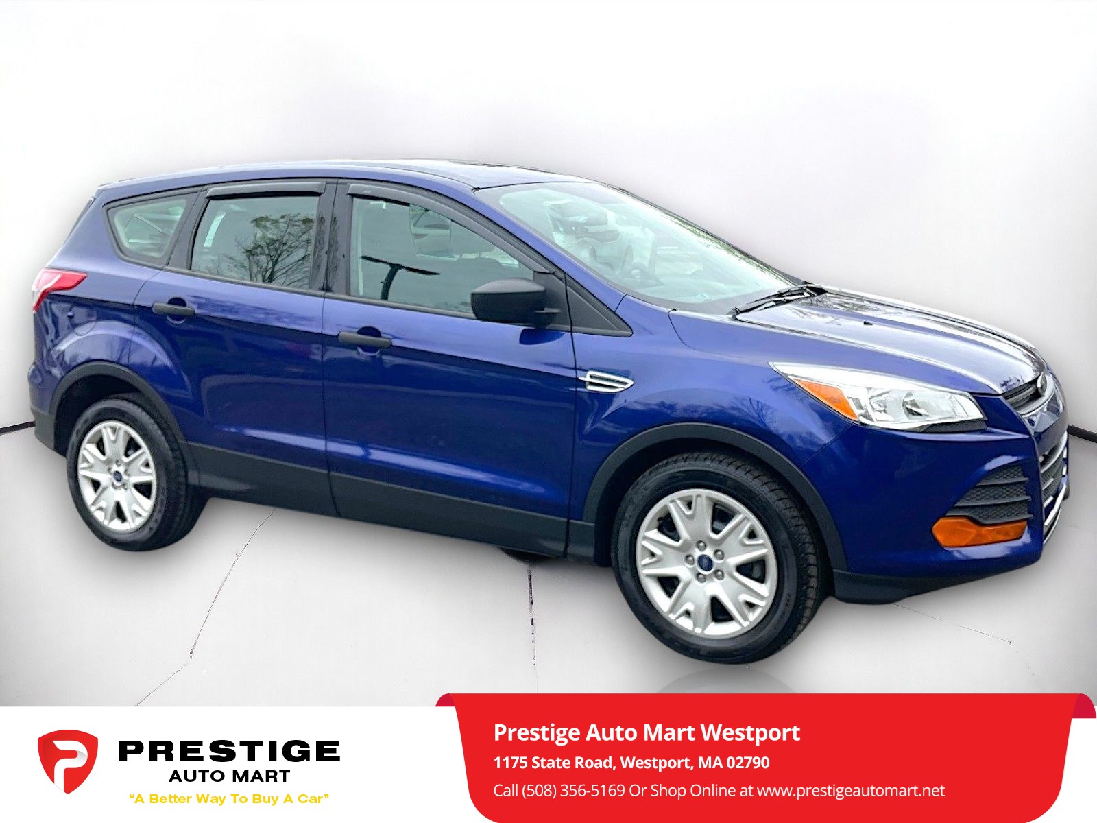 Used 2016 Ford Escape S with VIN 1FMCU0F74GUC17510 for sale in Westport, MA