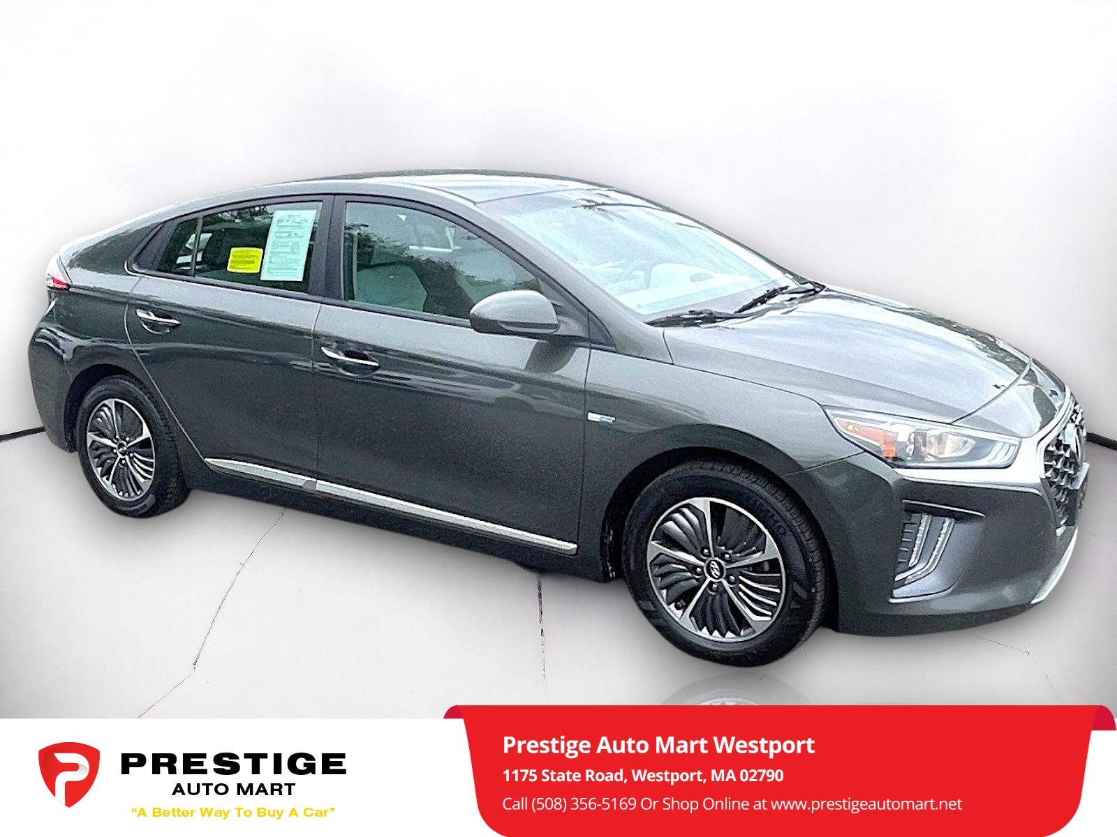 Used 2020 Hyundai IONIQ SE with VIN KMHC65LD3LU219390 for sale in Westport, MA
