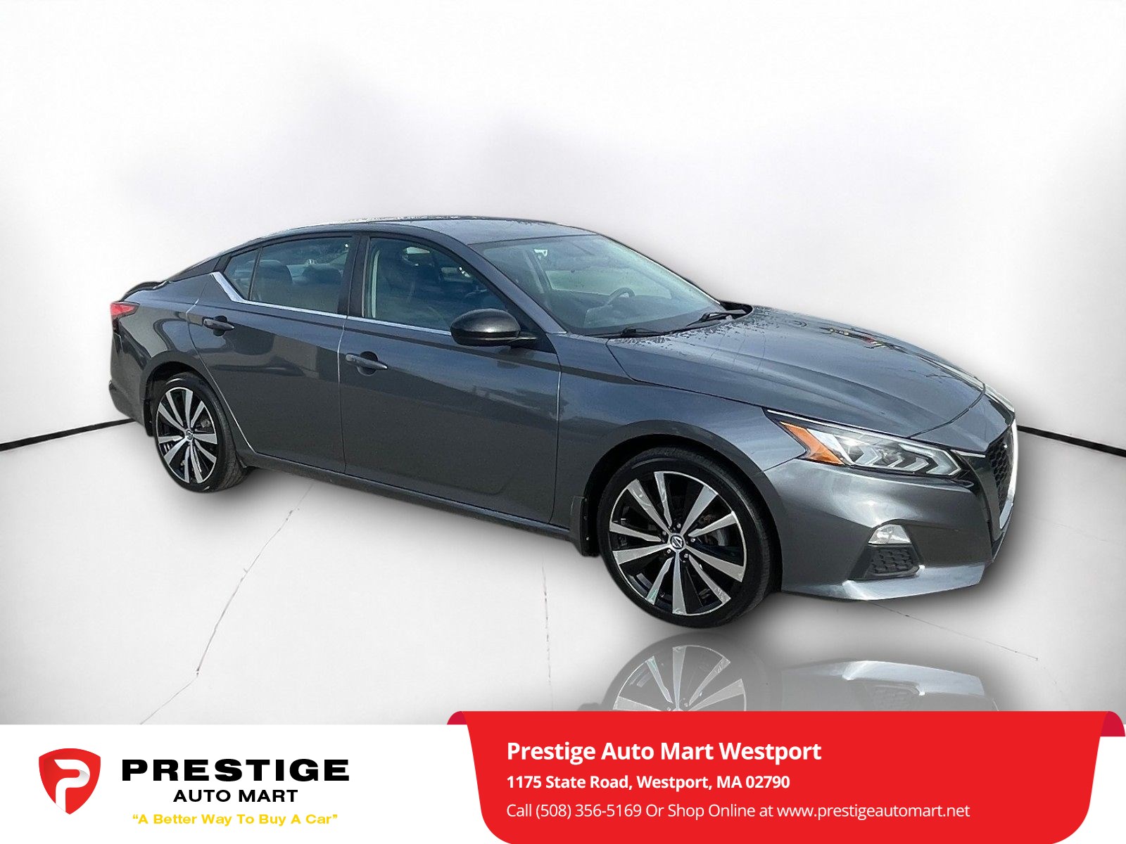 Used 2019 Nissan Altima SR with VIN 1N4BL4CW6KC139936 for sale in Westport, MA