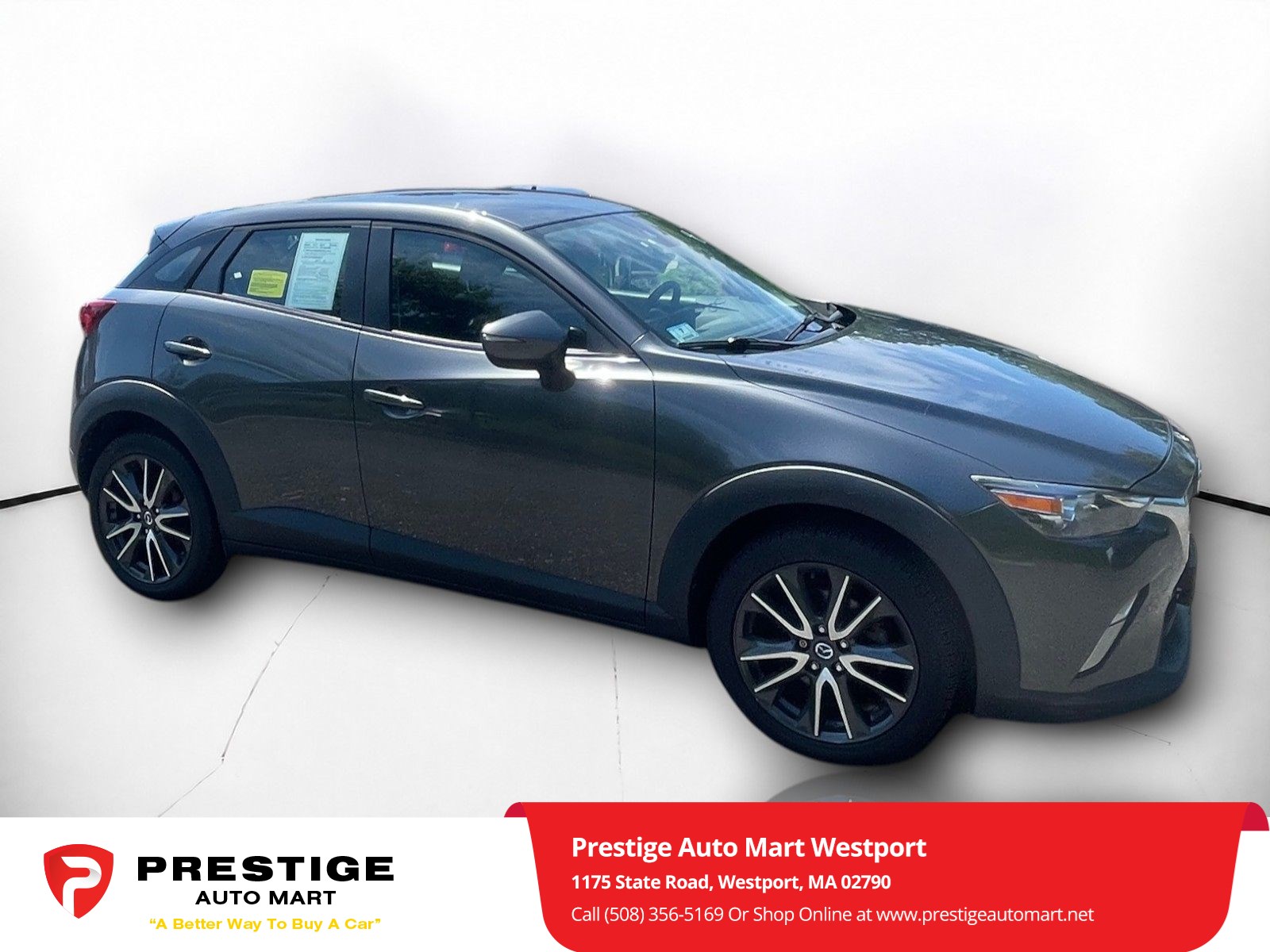 Used 2018 Mazda CX-3 Touring with VIN JM1DKFC78J0301236 for sale in Westport, MA