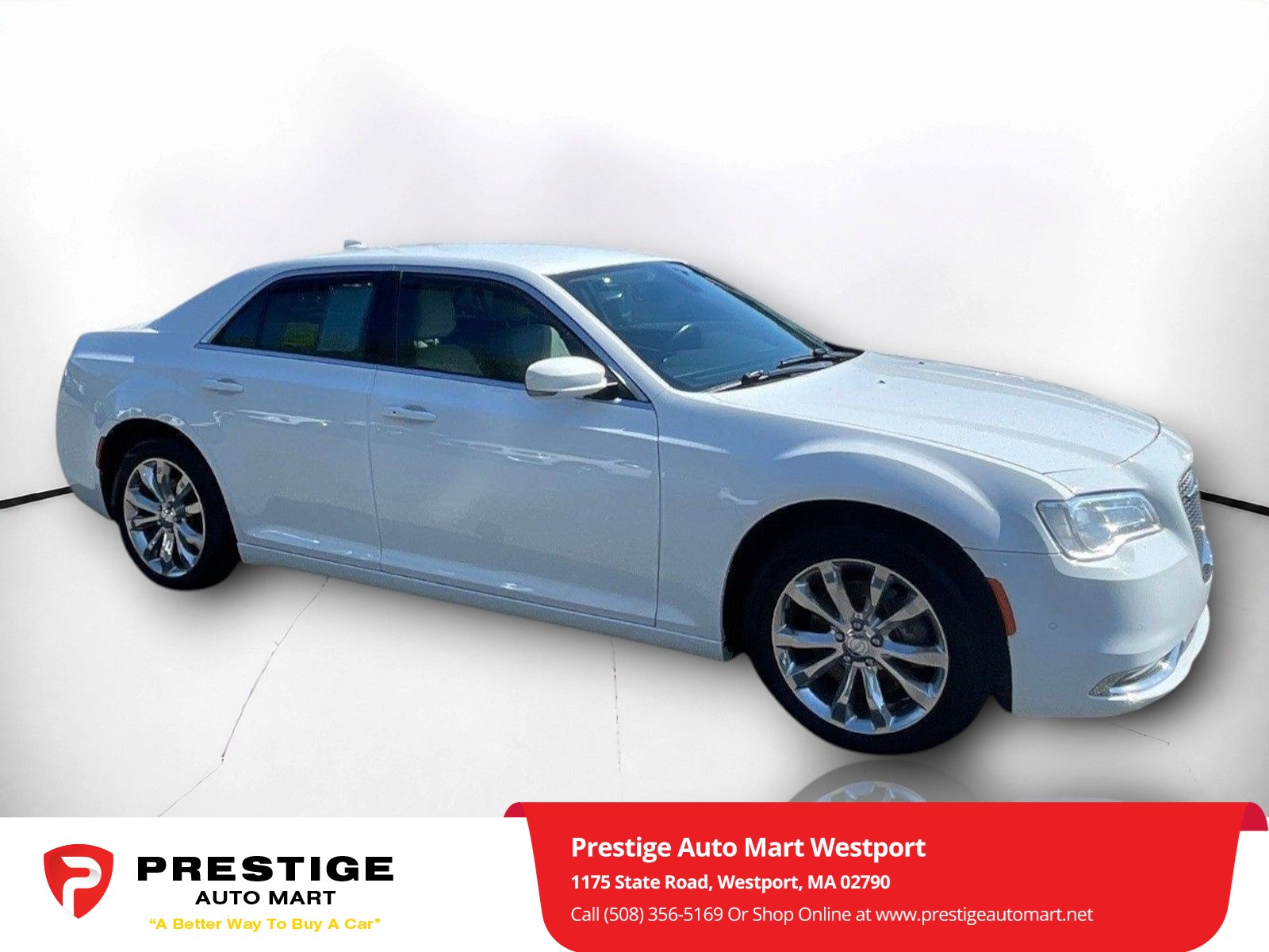Used 2018 Chrysler 300 Touring with VIN 2C3CCARG6JH251147 for sale in Westport, MA