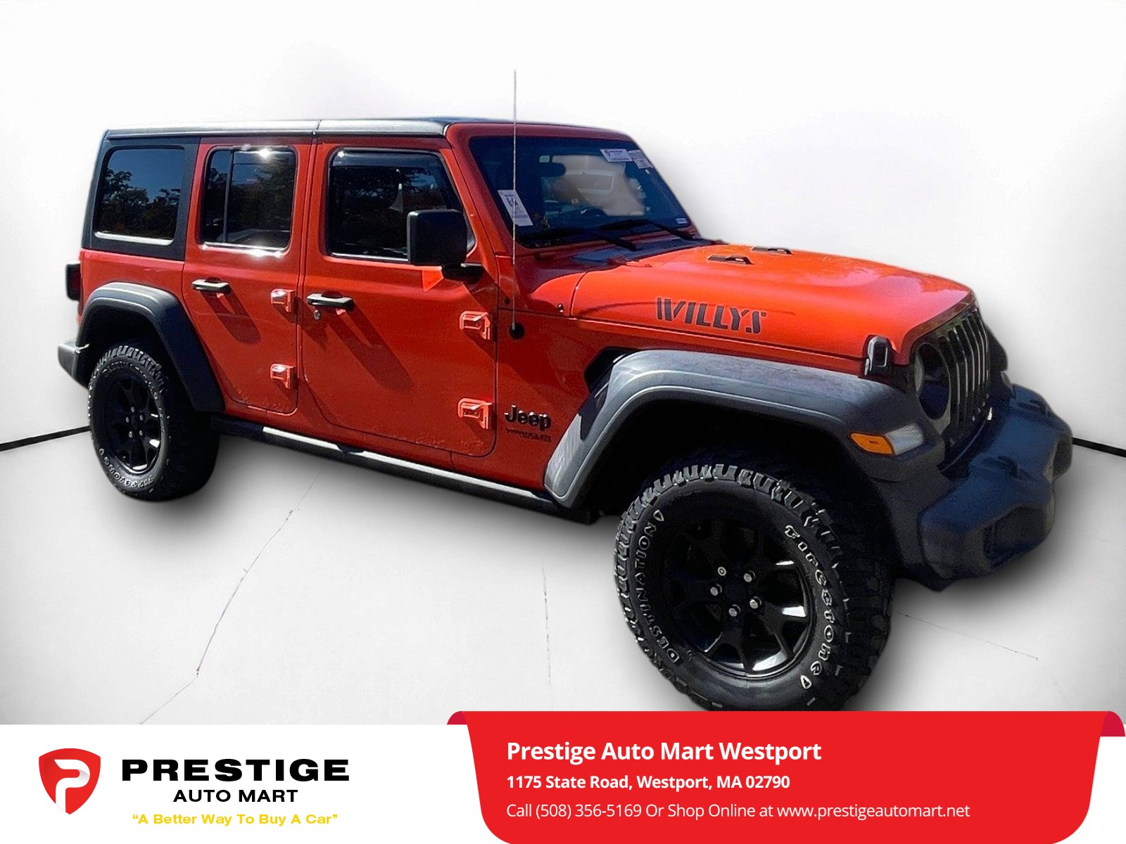 2020 Jeep Wrangler Unlimited Willys