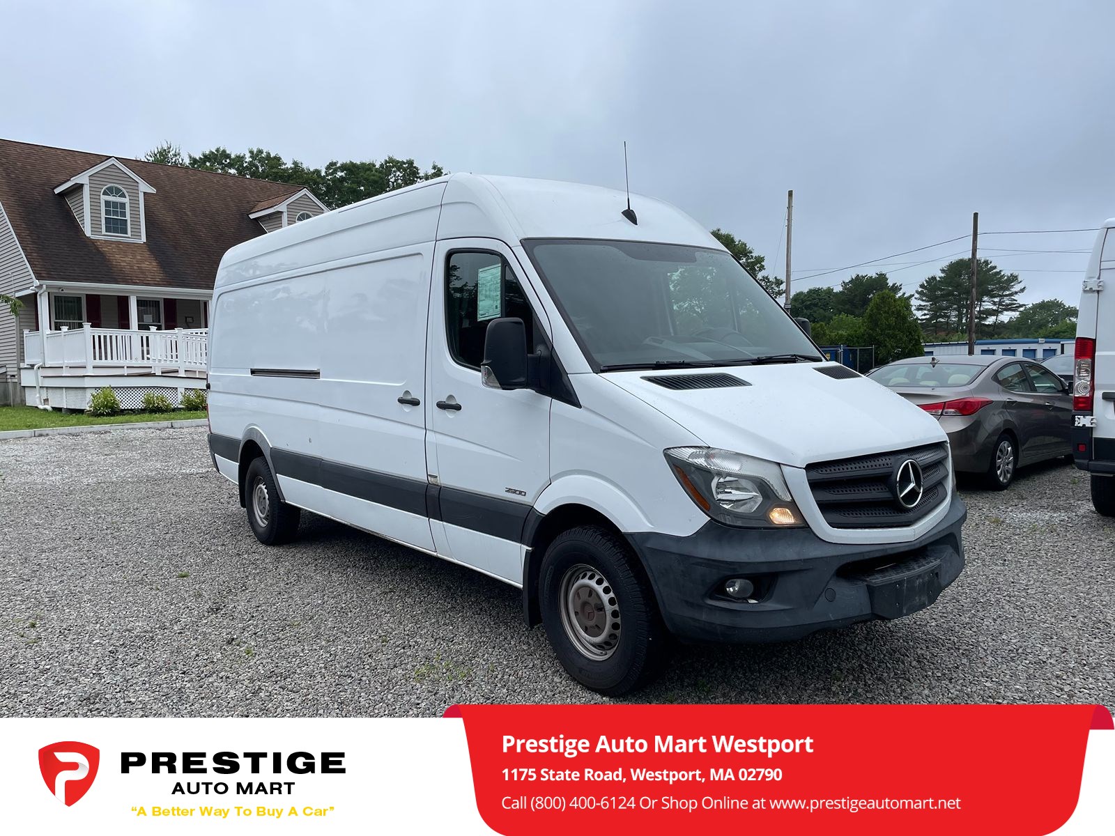 2015 Mercedes-Benz Sprinter Cargo Vans RWD 2500 170"