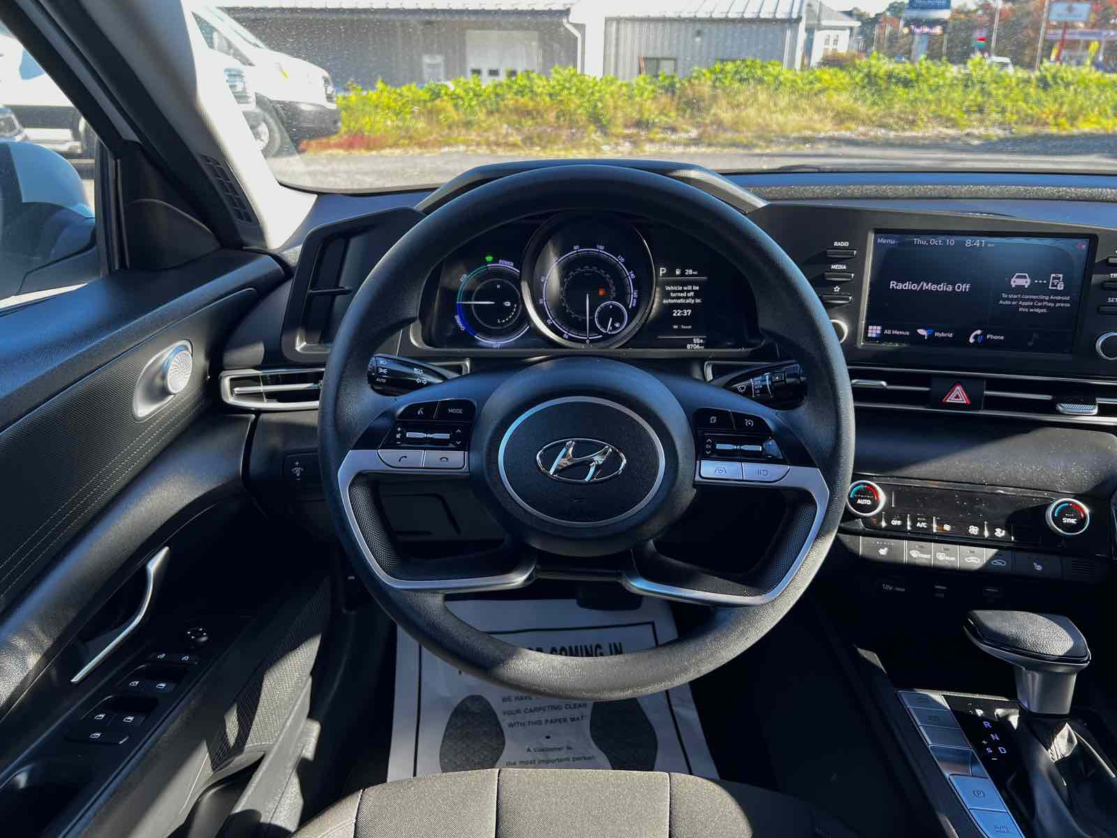 2021 Hyundai Elantra Hybrid Blue 27