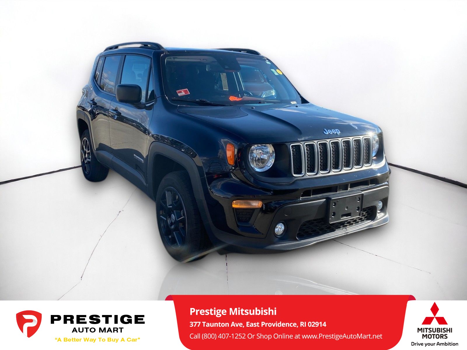 Used 2022 Jeep Renegade Latitude with VIN ZACNJDB15NPN69764 for sale in East Providence, RI