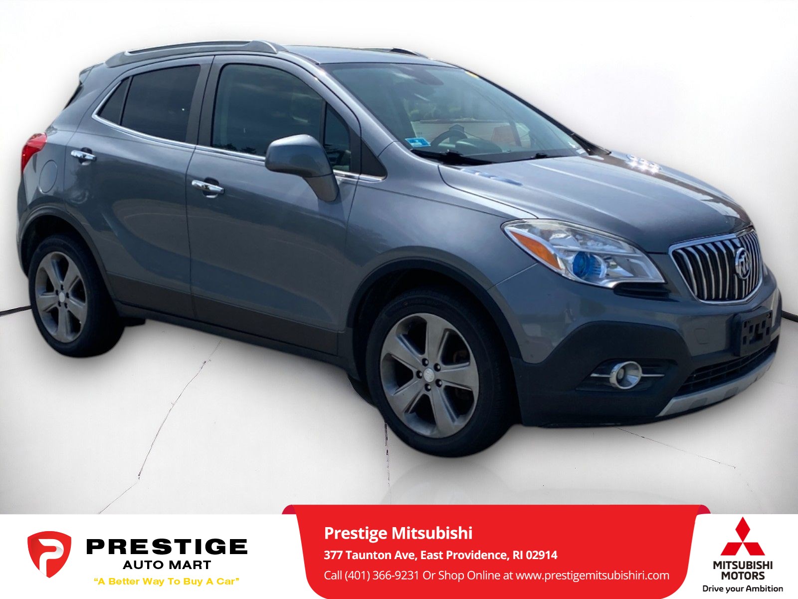 Used 2013 Buick Encore Convenience with VIN KL4CJFSB4DB071623 for sale in East Providence, RI