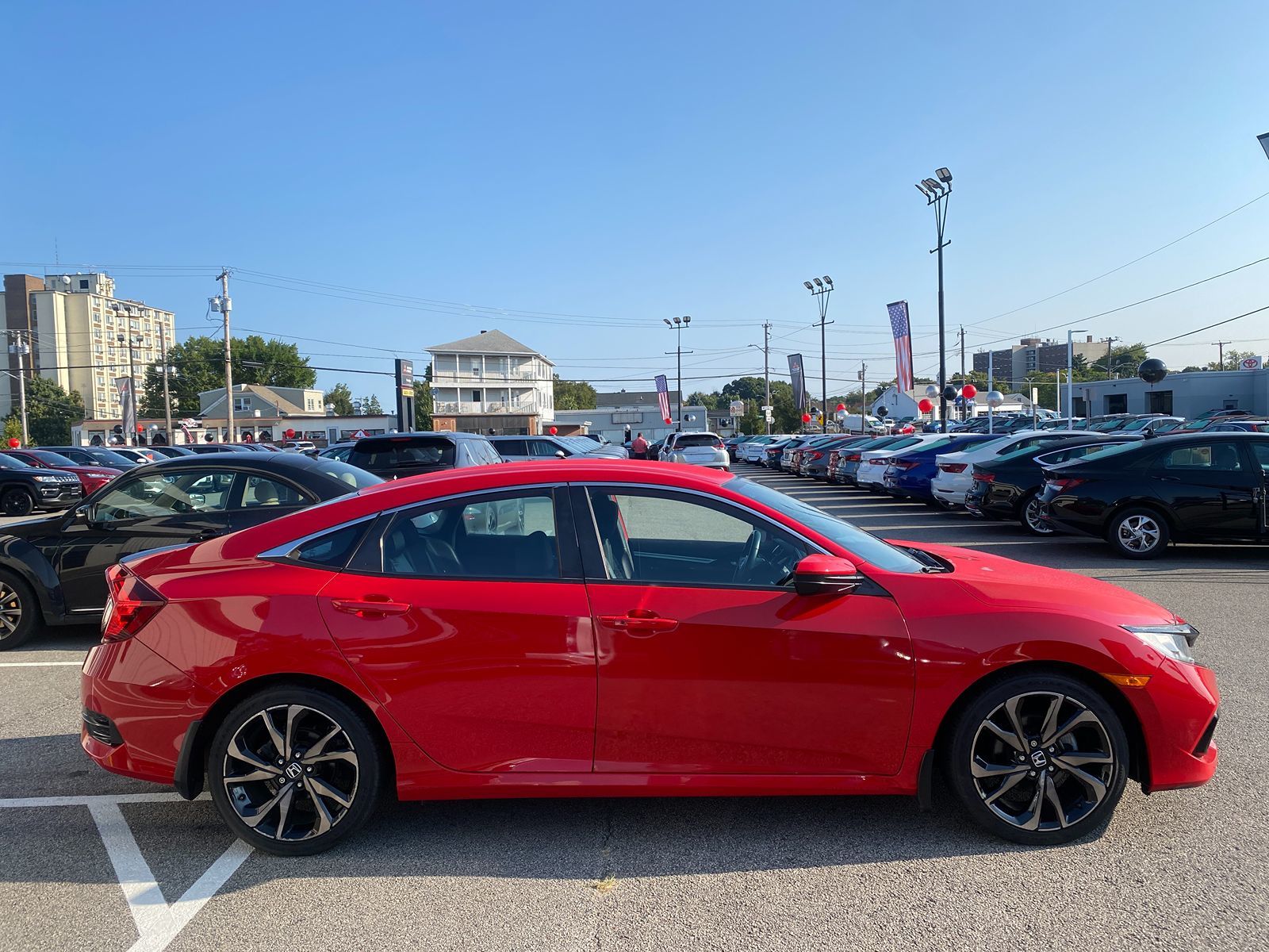 2020 Honda Civic Sedan Sport 6