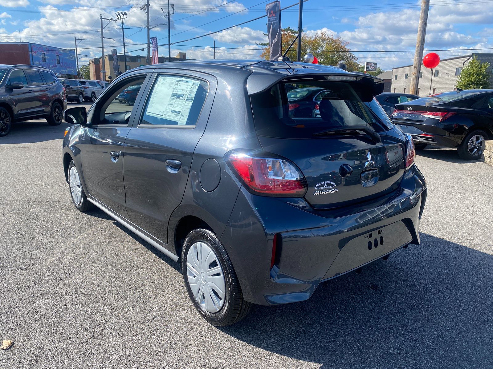 New 2024 Mitsubishi Mirage Black Edition near Mount Morris