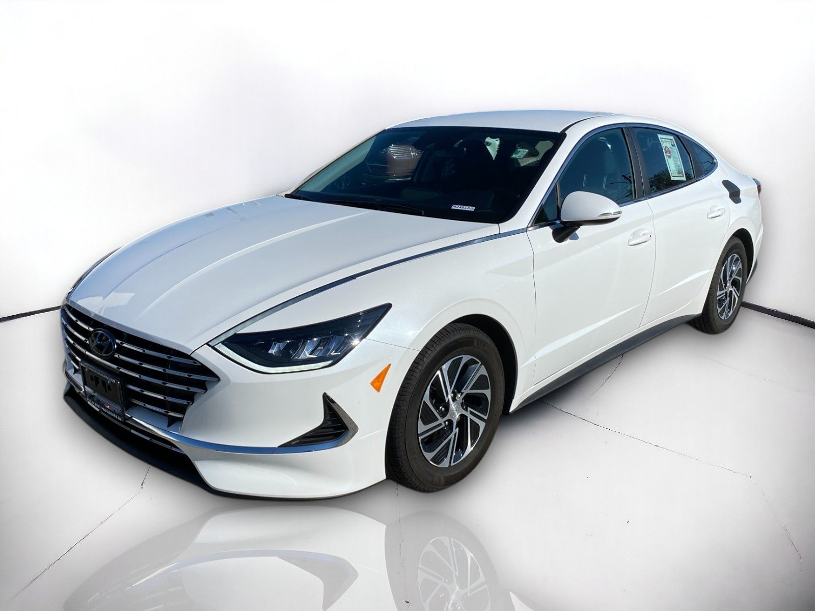 2021 Hyundai Sonata Hybrid Blue 2