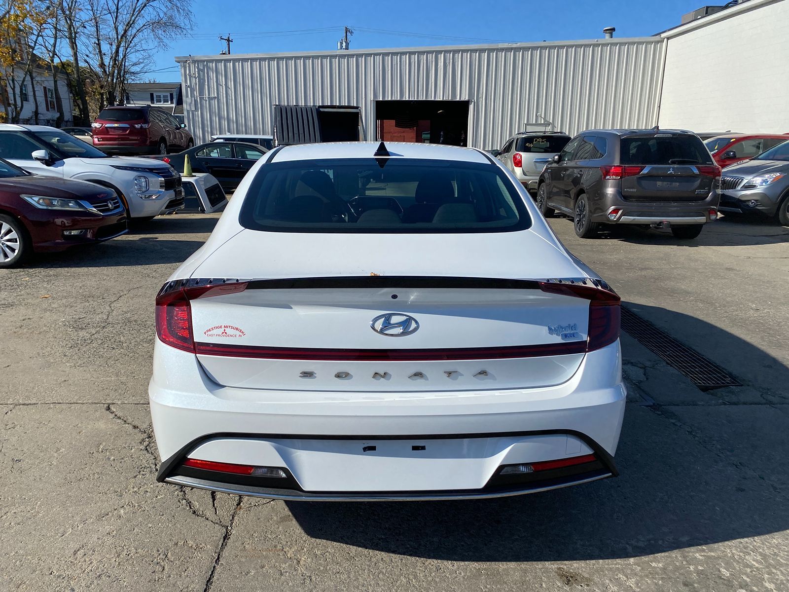 2021 Hyundai Sonata Hybrid Blue 6