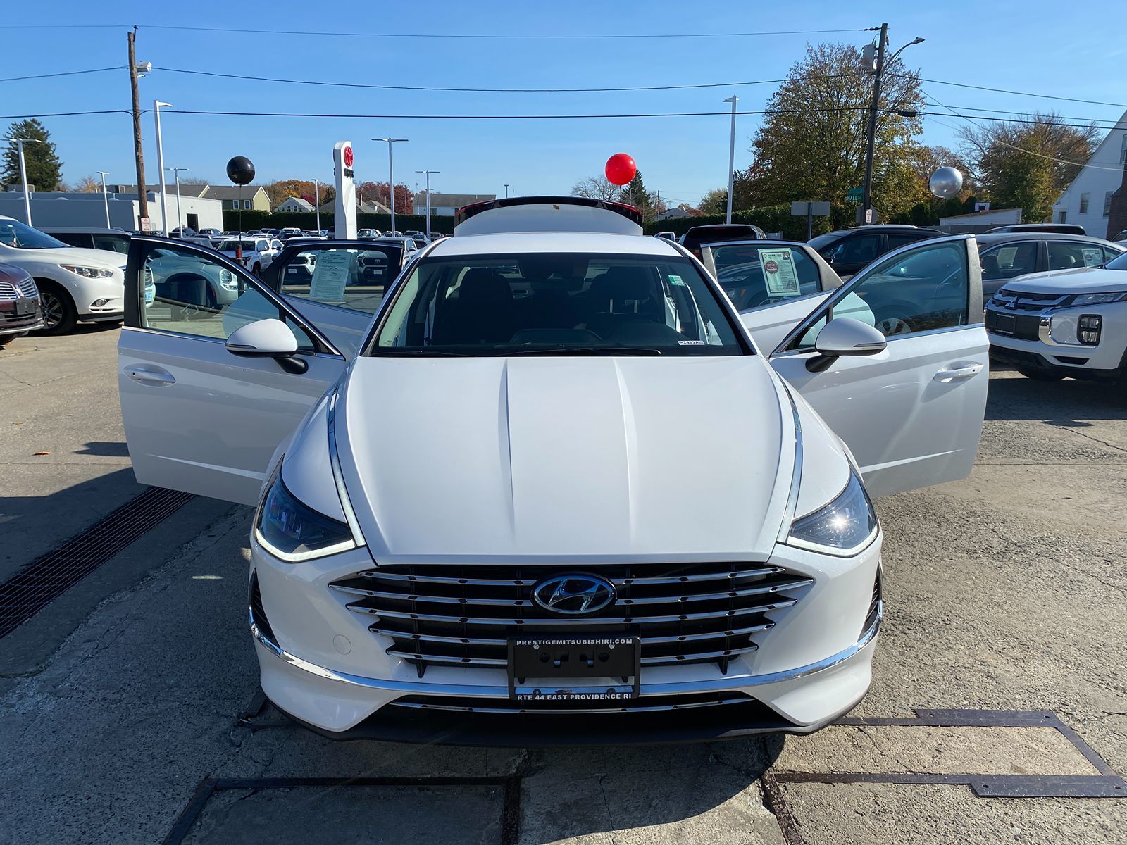 2021 Hyundai Sonata Hybrid Blue 30