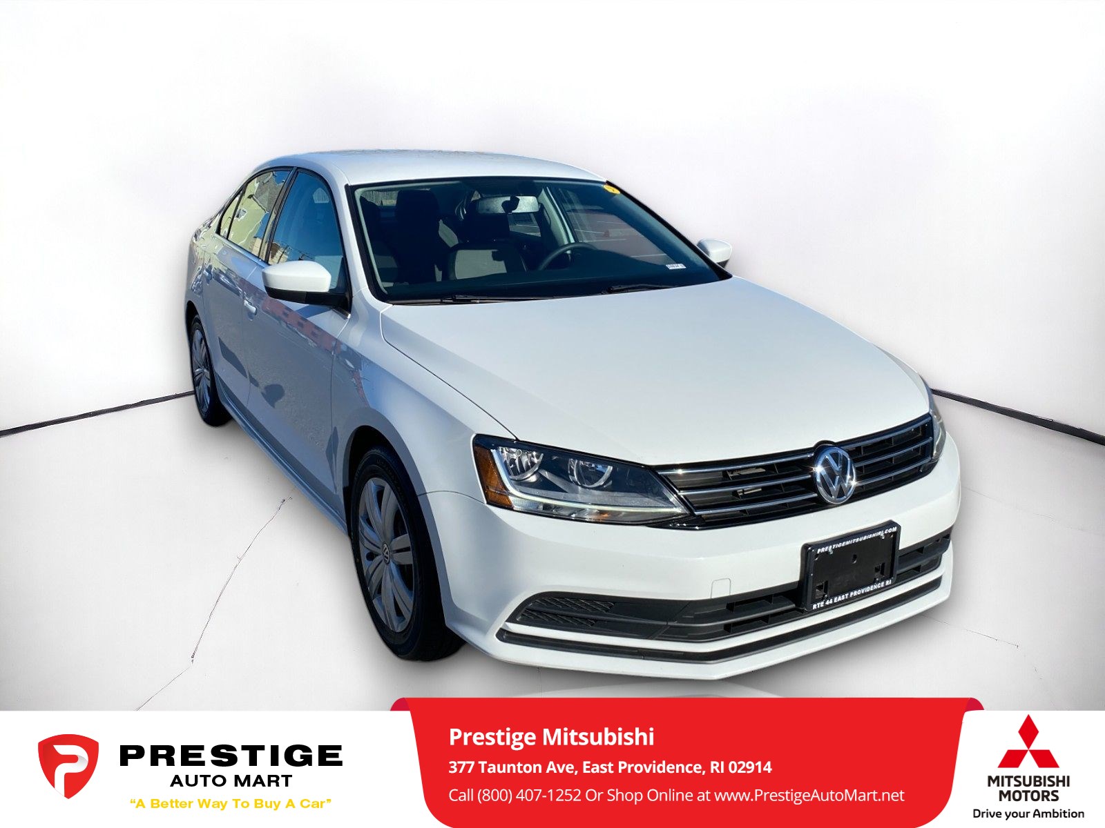 Used 2017 Volkswagen Jetta S with VIN 3VW2B7AJ1HM260478 for sale in East Providence, RI