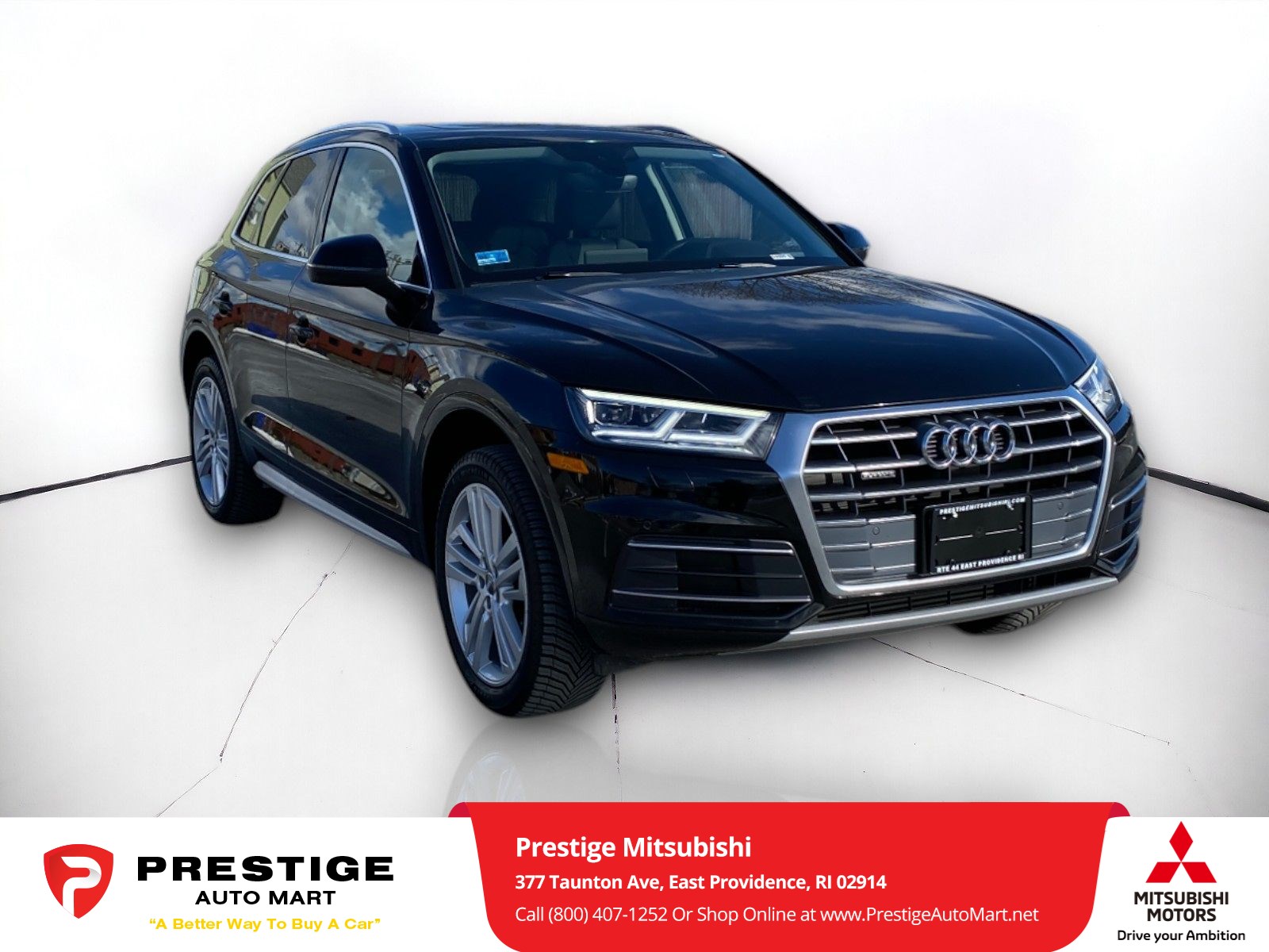 Used 2018 Audi Q5 Premium Plus with VIN WA1BNAFY7J2212522 for sale in East Providence, RI