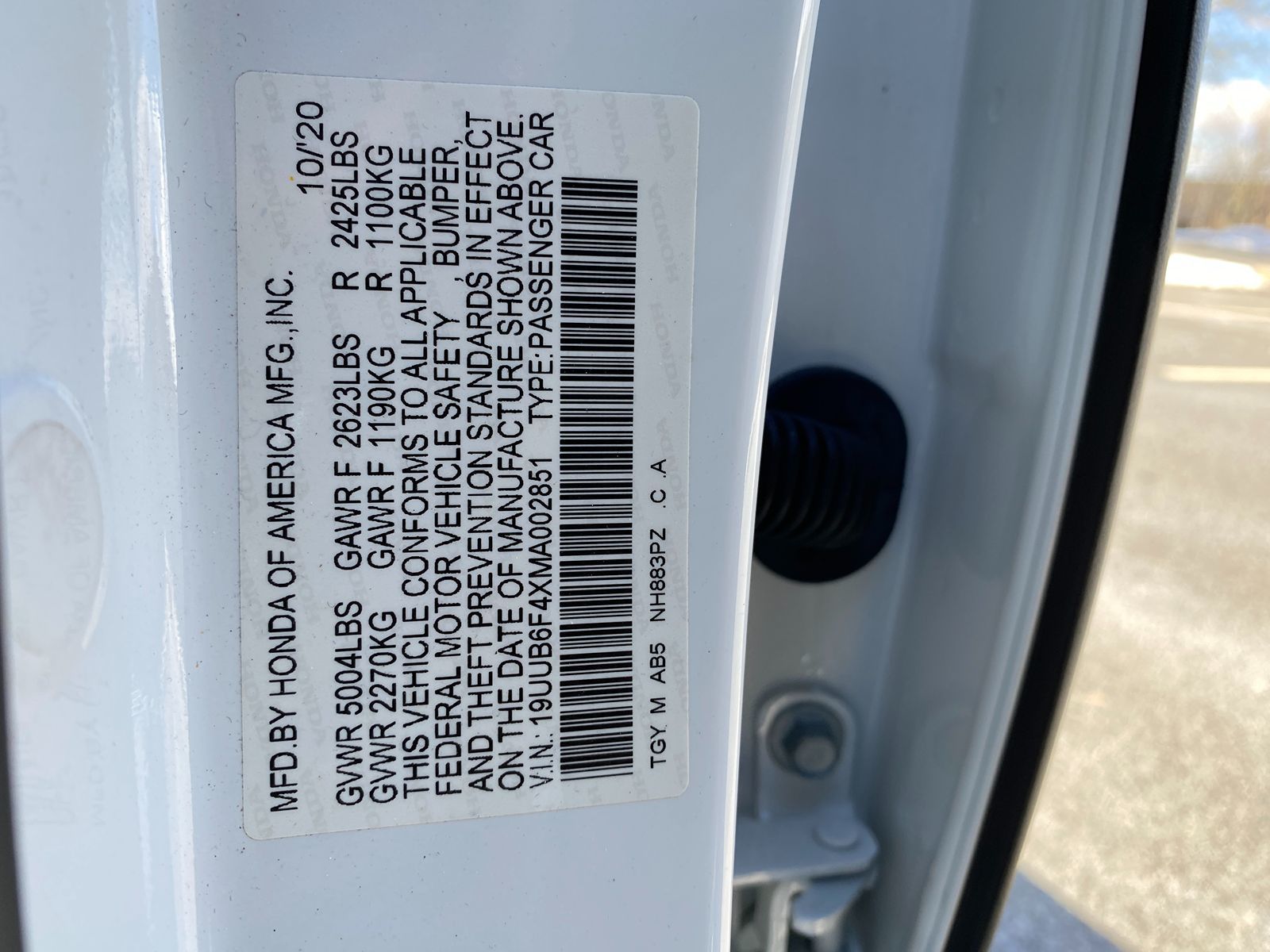 Sold 2021 Acura TLX w/Technology Package in East Providence