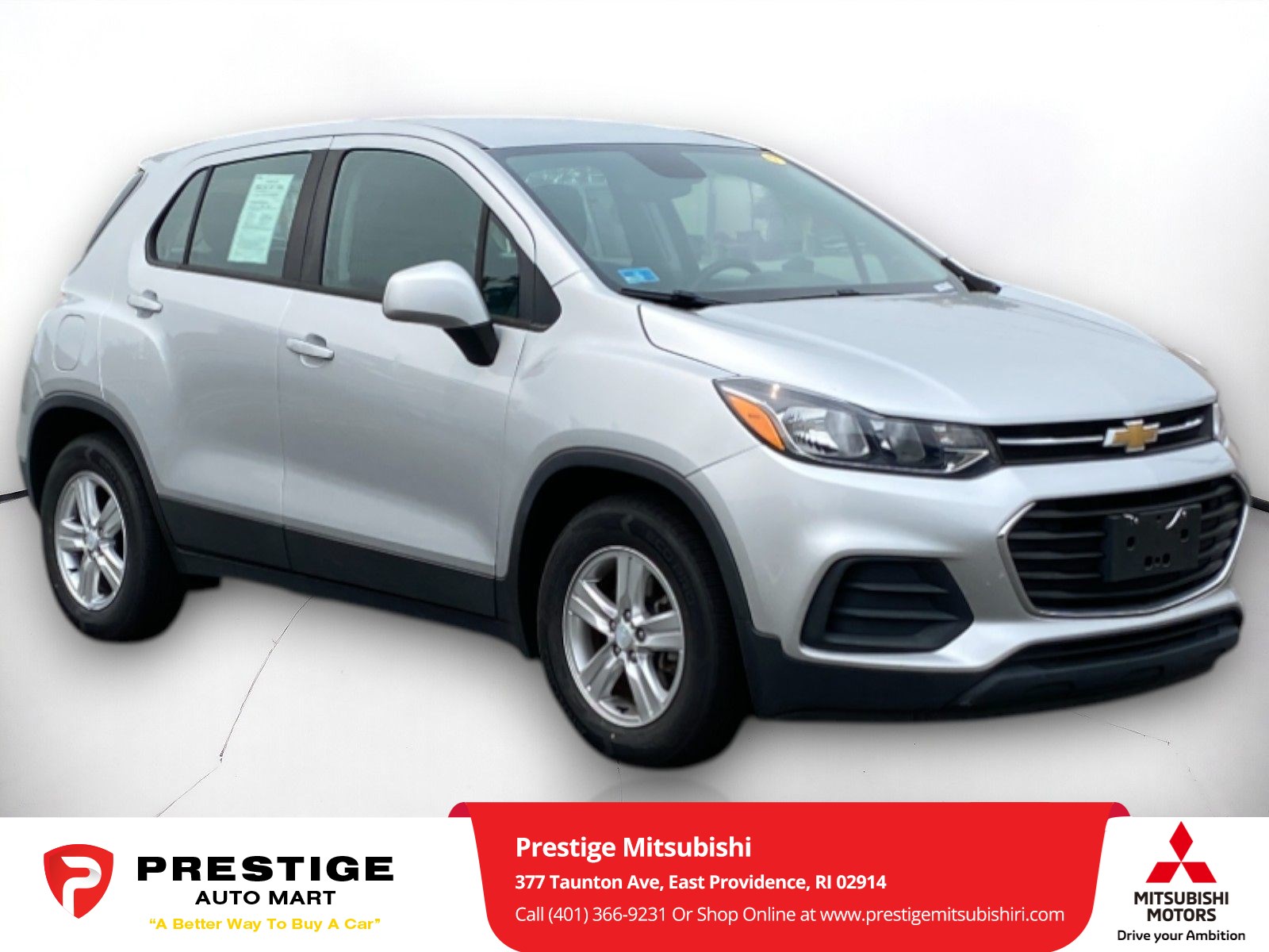 Used 2019 Chevrolet Trax LS with VIN 3GNCJKSB7KL340716 for sale in East Providence, RI