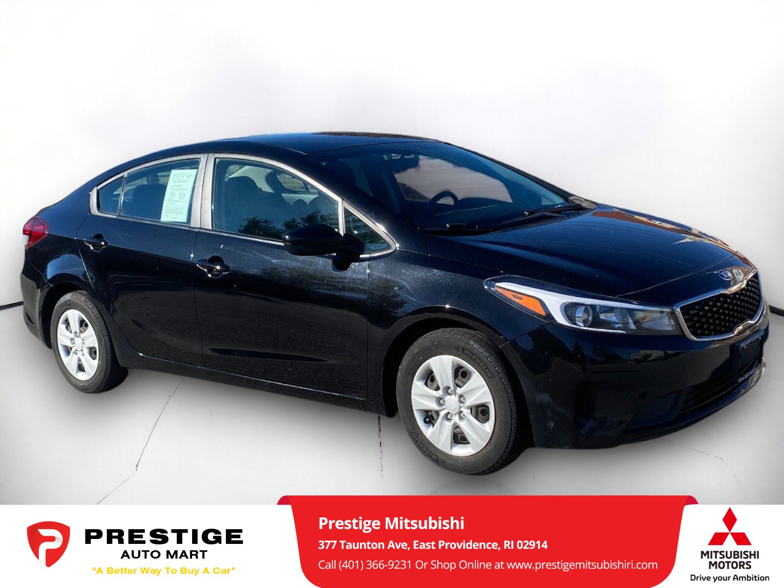 Used 2018 Kia FORTE LX with VIN 3KPFL4A72JE199341 for sale in East Providence, RI