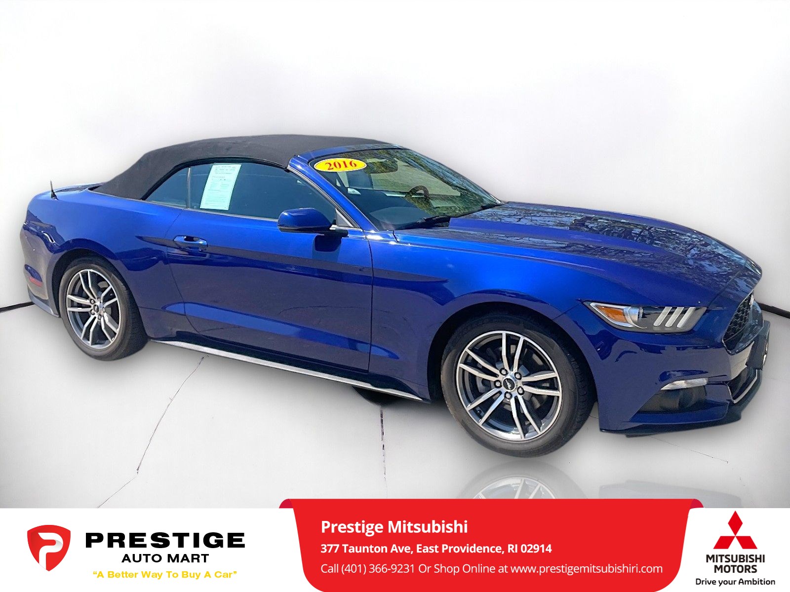 2016 Ford Mustang EcoBoost Convertible Premium's photo