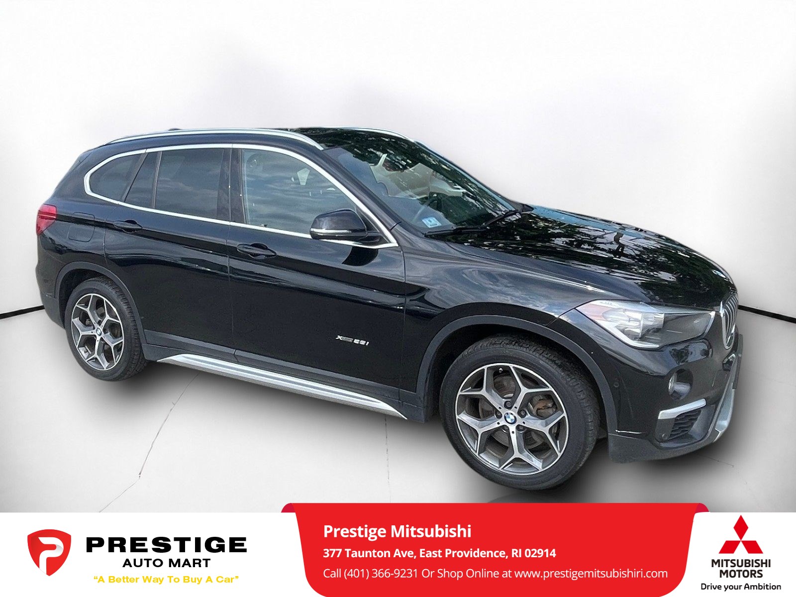 Used 2016 BMW X1 28i with VIN WBXHT3C31GP885220 for sale in East Providence, RI