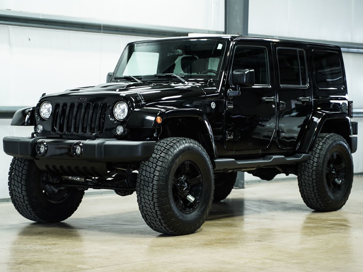 【tsutsuji 】JEEP × Black by VANQUISH Sold 2018 Jeep Wrangler JK Unlimited Altitude in Buda
