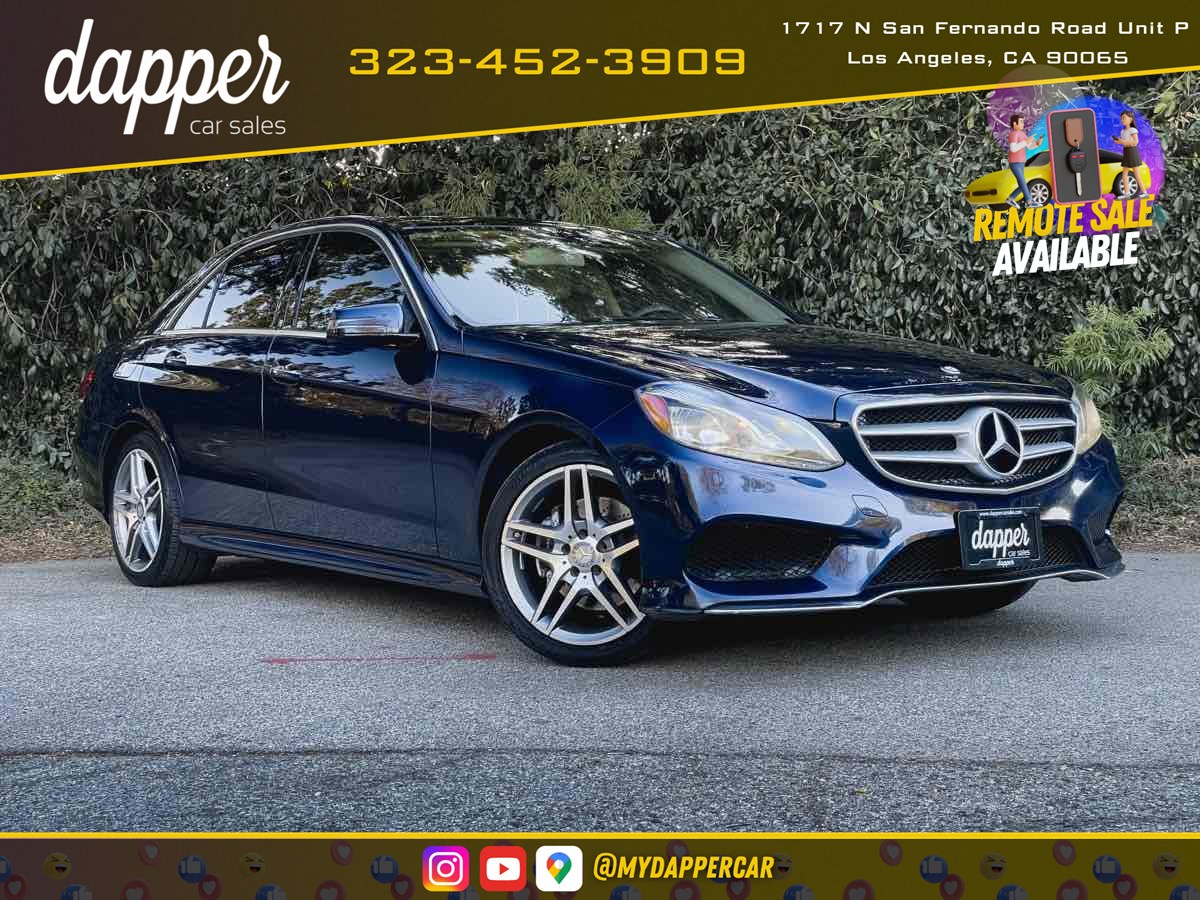 2014 Mercedes-Benz E 350 4MATIC Sport Sedan