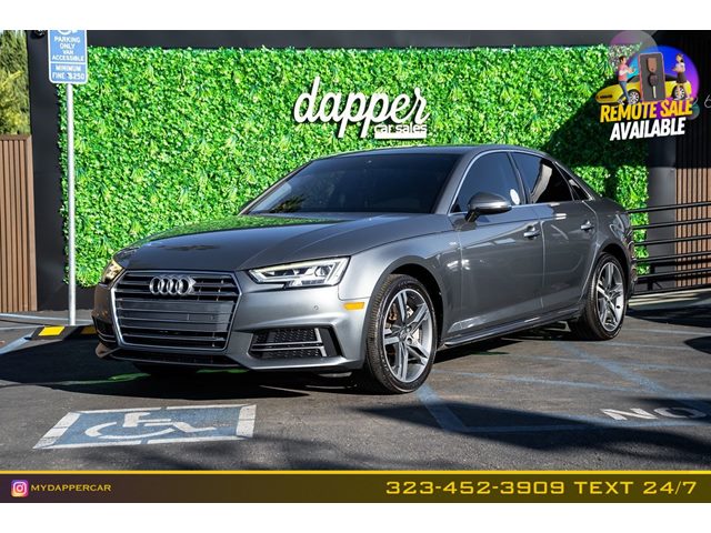 Florett Silver Metallic 2017 Audi A4 2.0T Premium Plus FWD Sedan Front-Wheel Drive Automatic