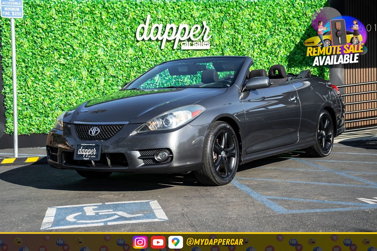 2007 Toyota Camry Solara 2 Dr Sport Convertible