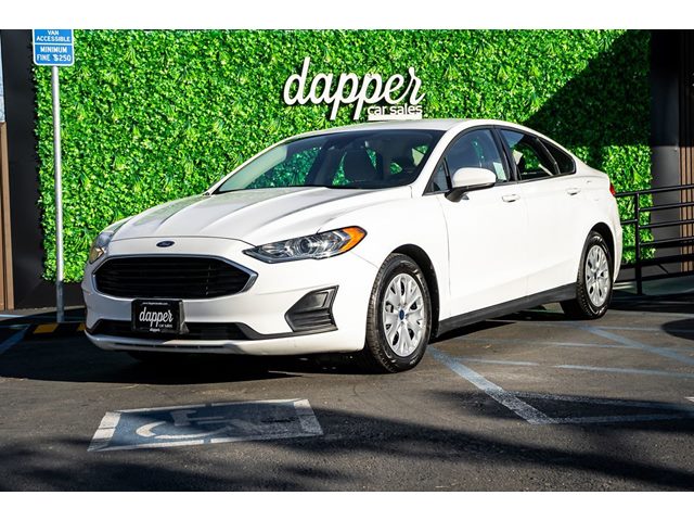 Oxford White 2020 Ford Fusion S FWD Sedan Front-Wheel Drive Automatic