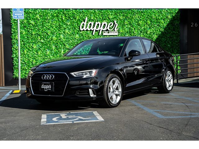 Brilliant Black 2018 Audi A3 2.0T Premium Sedan FWD Sedan Front-Wheel Drive Automatic