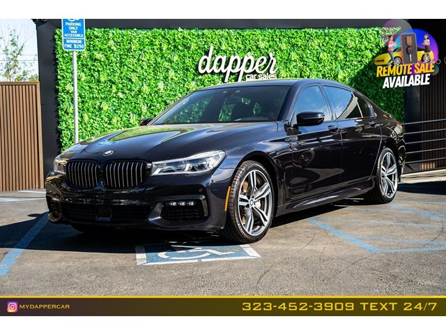 Carbon Black Metallic 2019 BMW 7 Series 750i RWD Sedan Rear-Wheel Drive Automatic