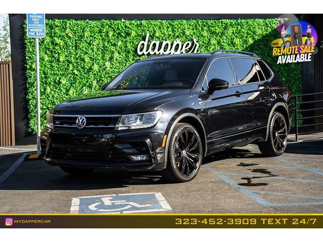 Deep Black Pearl 2020 Volkswagen Tiguan SE R-Line Black FWD SUV / Crossover Front-Wheel Drive Automatic