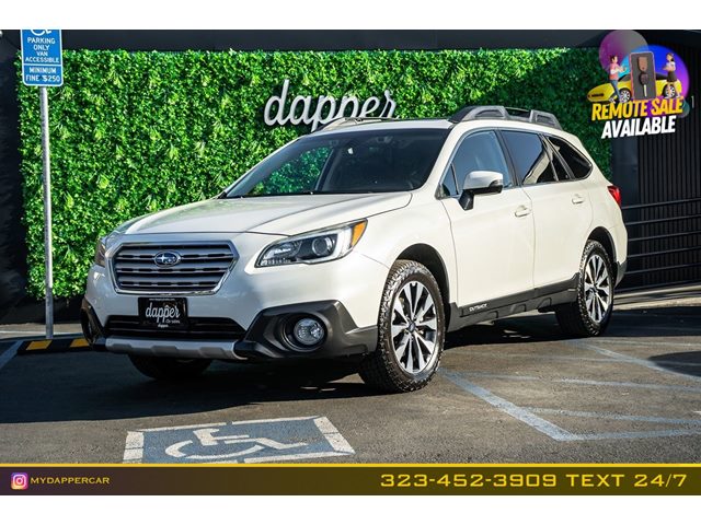Crystal White Pearl 2017 Subaru Outback 2.5i Limited AWD Wagon All-Wheel Drive Continuously Variable Transmission