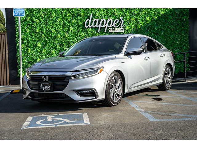 Lunar Silver Metallic 2022 Honda Insight Touring FWD Sedan Front-Wheel Drive Automatic