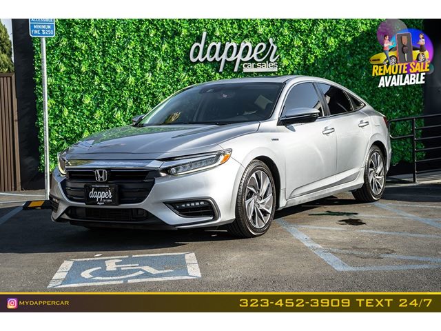 Lunar Silver Metallic 2022 Honda Insight Touring FWD Sedan Front-Wheel Drive Automatic