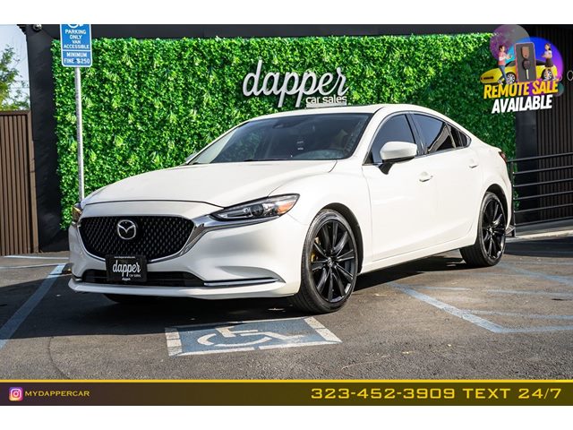 Snowflake White Pearl Mica 2021 Mazda MAZDA6 Grand Touring FWD Sedan Front-Wheel Drive Automatic